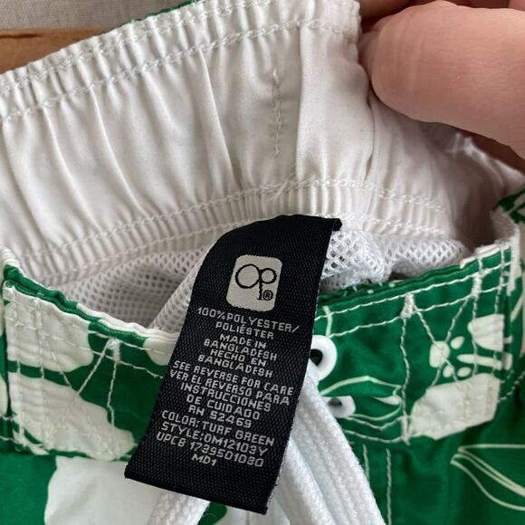 OP hibiscus swim trunks  - Picture 3 of 3